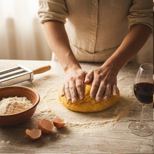 Kurz prípravy čerstvých cestovín: Pasta s láskou
