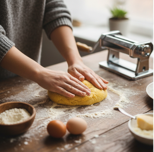 Kurz prípravy čerstvých cestovín: Pasta s láskou