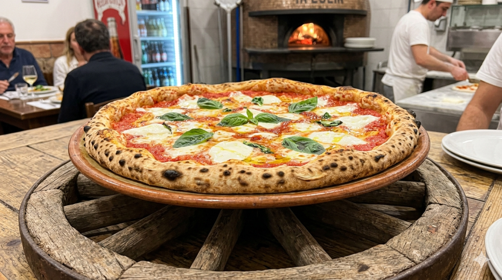 pizza Ruota di Carro - vizualizácia vytvorená AI